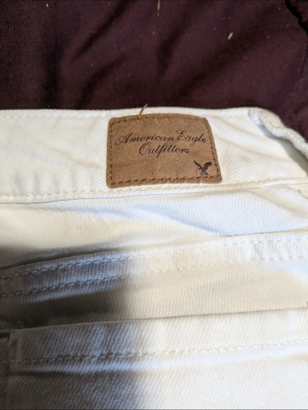 ✨ American Eagle Distressed White Denim Shorts - Picture 11 of 11